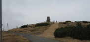 MTB Kemp Harrachov - čtvrtý den - trénink po hřebenech Krkonoš (neděle 2. 11. 2008)